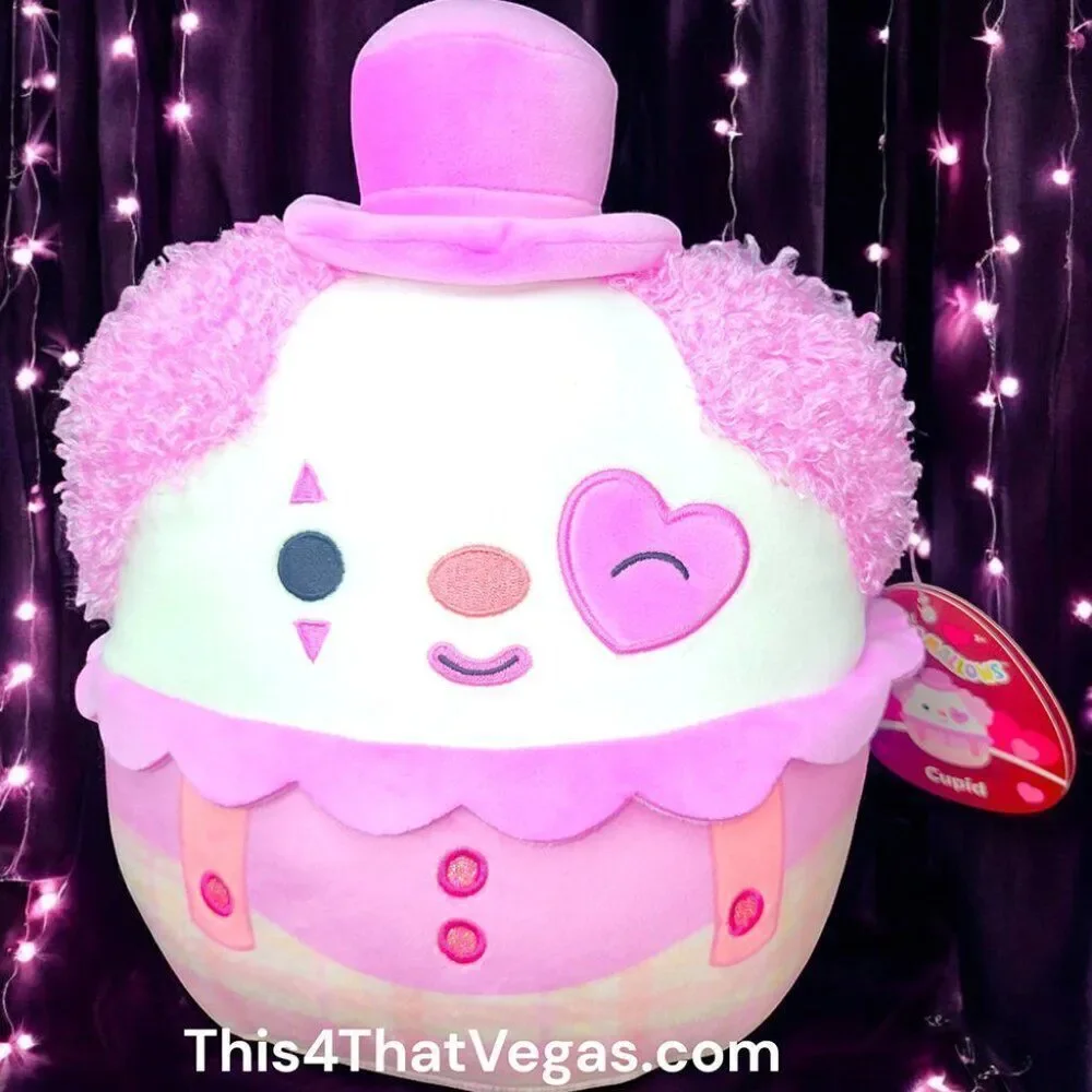 Squishmallow CUPID CLOWN Valentine 2025